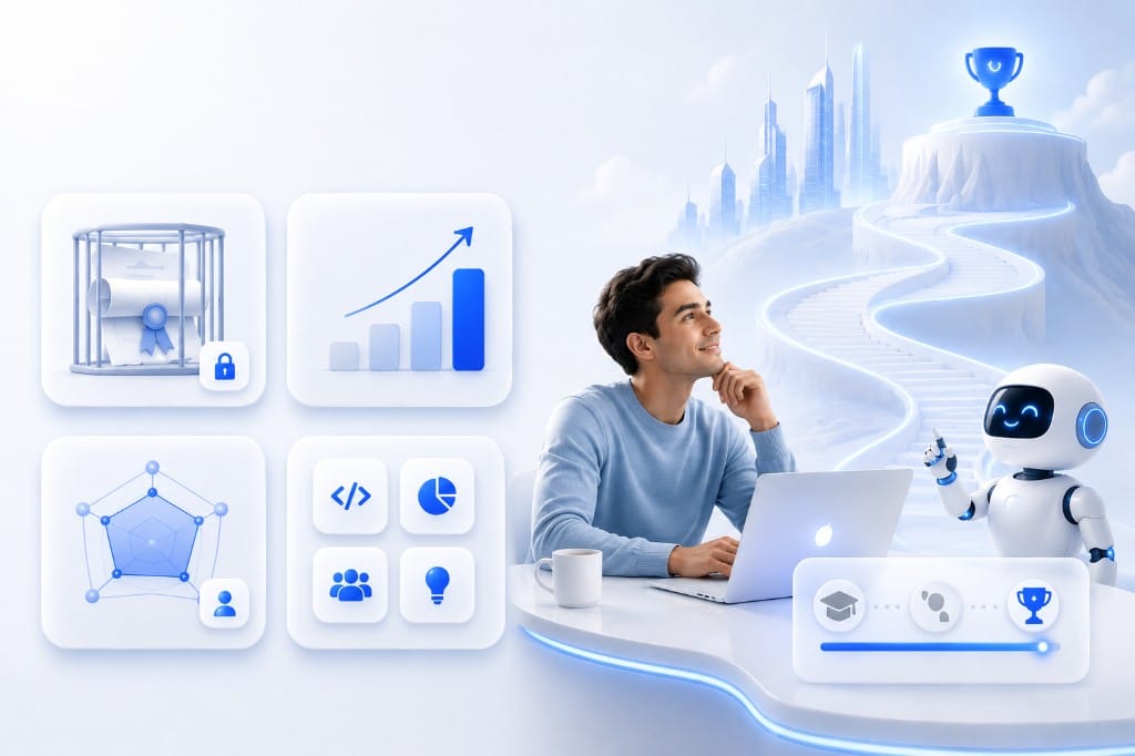 Experience trap report — learner building skills toward career success